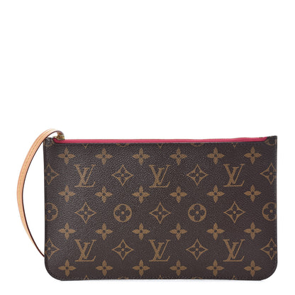 Louis Vuitton Monogram Neverfull MM GM Pochette Pivoine 1 of 6