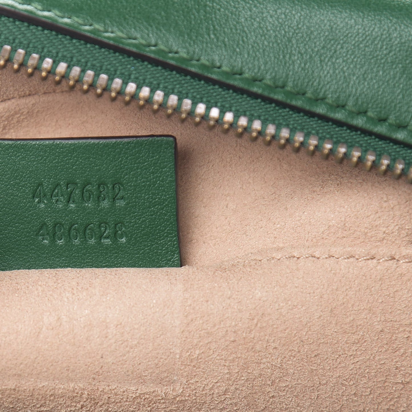 Calfskin Matelasse Small GG Marmont Chain Shoulder Bag Emerald Green