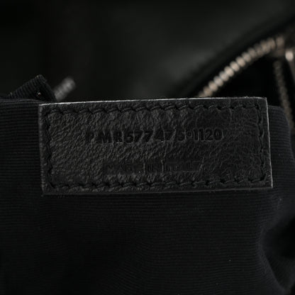 Saint Laurent Lambskin Quilted Medium Loulou Puffer Monogram Chain Satchel Seaweed 7 of 10