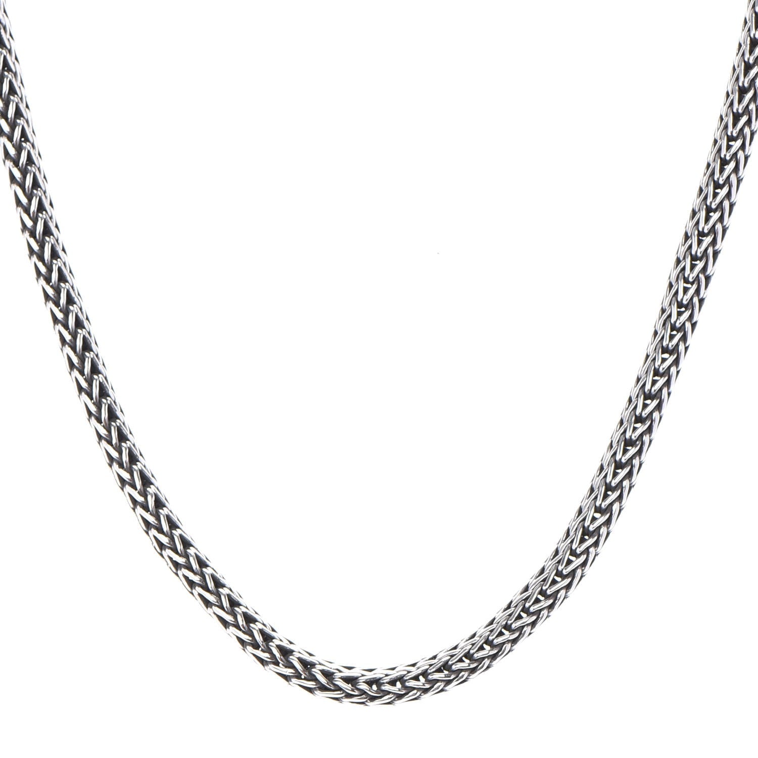 John Hardy Sterling Silver 18K Yellow Gold Dot Classic Chain Necklace 1 of 7