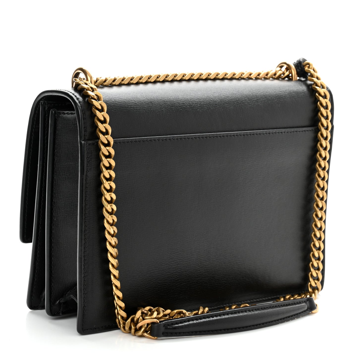 Calfskin Medium Monogram Sunset Black
