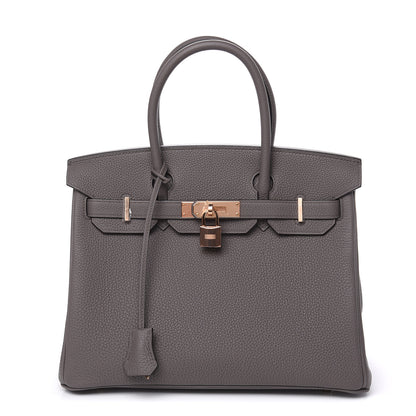 Hermes Togo Birkin 30 Etain 1 of 28