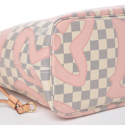 Louis Vuitton Damier Azur Tahitienne Neverfull MM 10 of 11