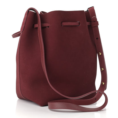 Mansur Gavriel Suede Mini Bucket Bag Rococo 3 of 9