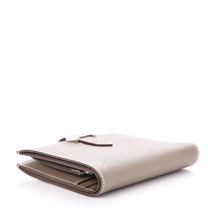Hermes Epsom Bearn Compact Wallet Etoupe 4 of 9