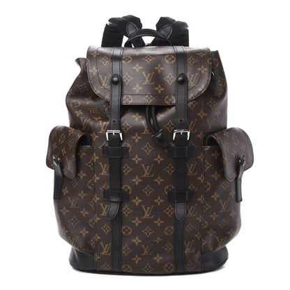 Louis Vuitton Monogram Macassar Christopher PM Backpack 1 of 14