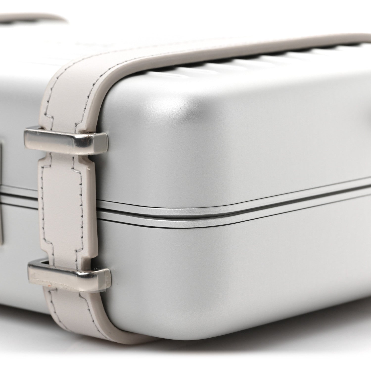 Christian Dior X RIMOWA Aluminum Personal Clutch On Strap Silver 8 of 8