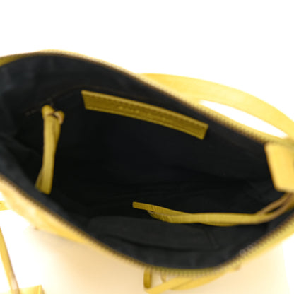 Balenciaga Agneau Classic Hardware Flat Crossbody Jaune Poussin 6 of 11