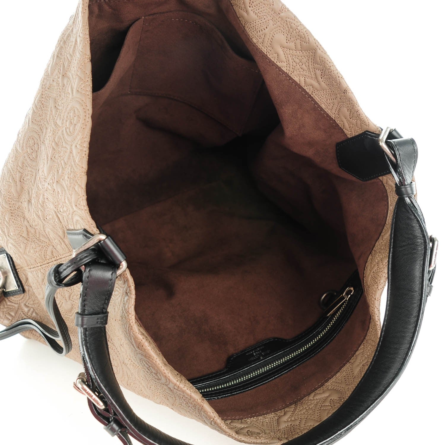 Louis Vuitton Monogram Lambskin Antheia Hobo PM Fumee 5 of 7