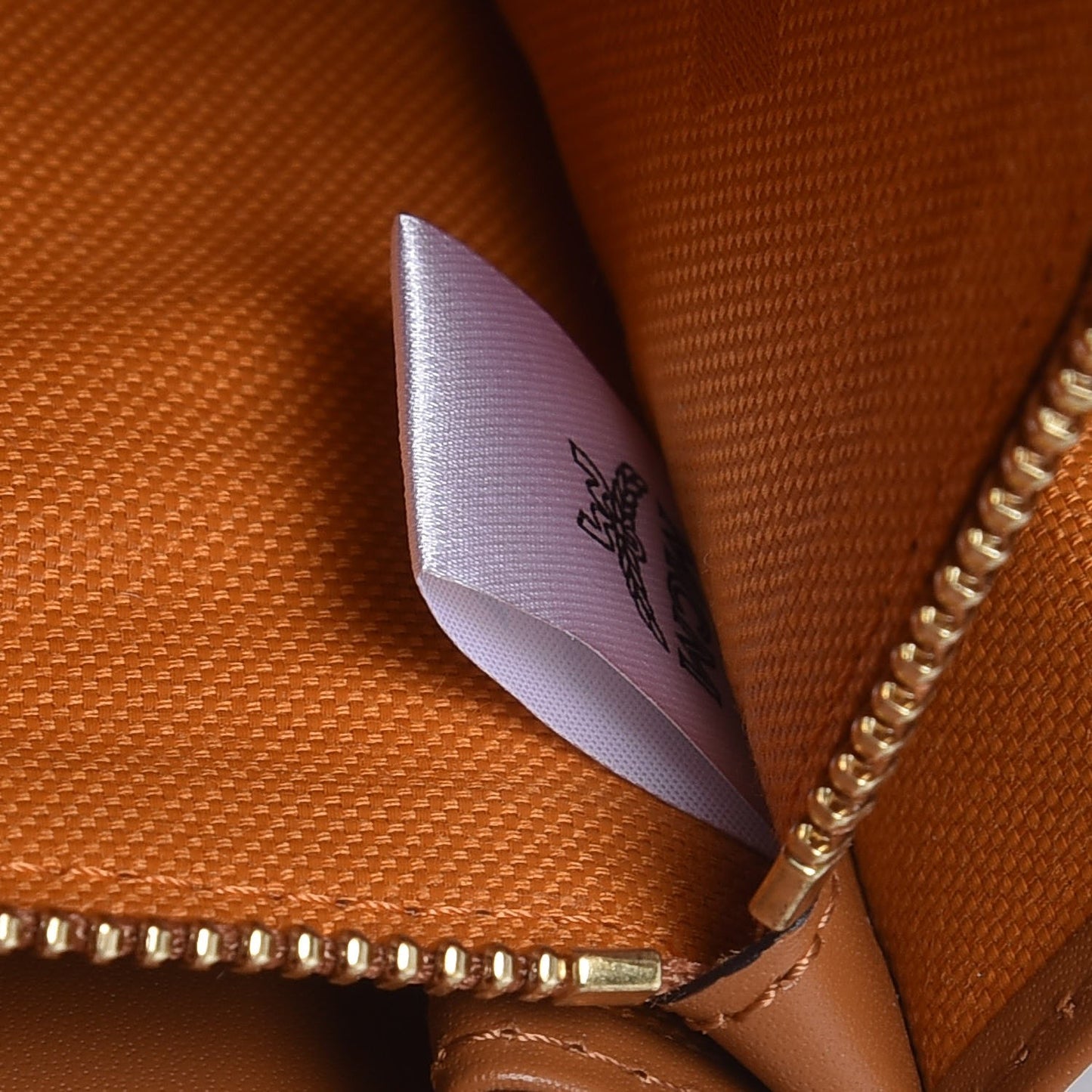 Visetos Heritage Continental Flap Wallet Cognac