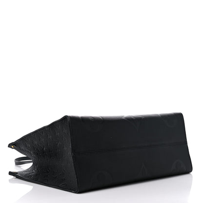 Louis Vuitton Empreinte Monogram Giant Onthego GM Black 4 of 17