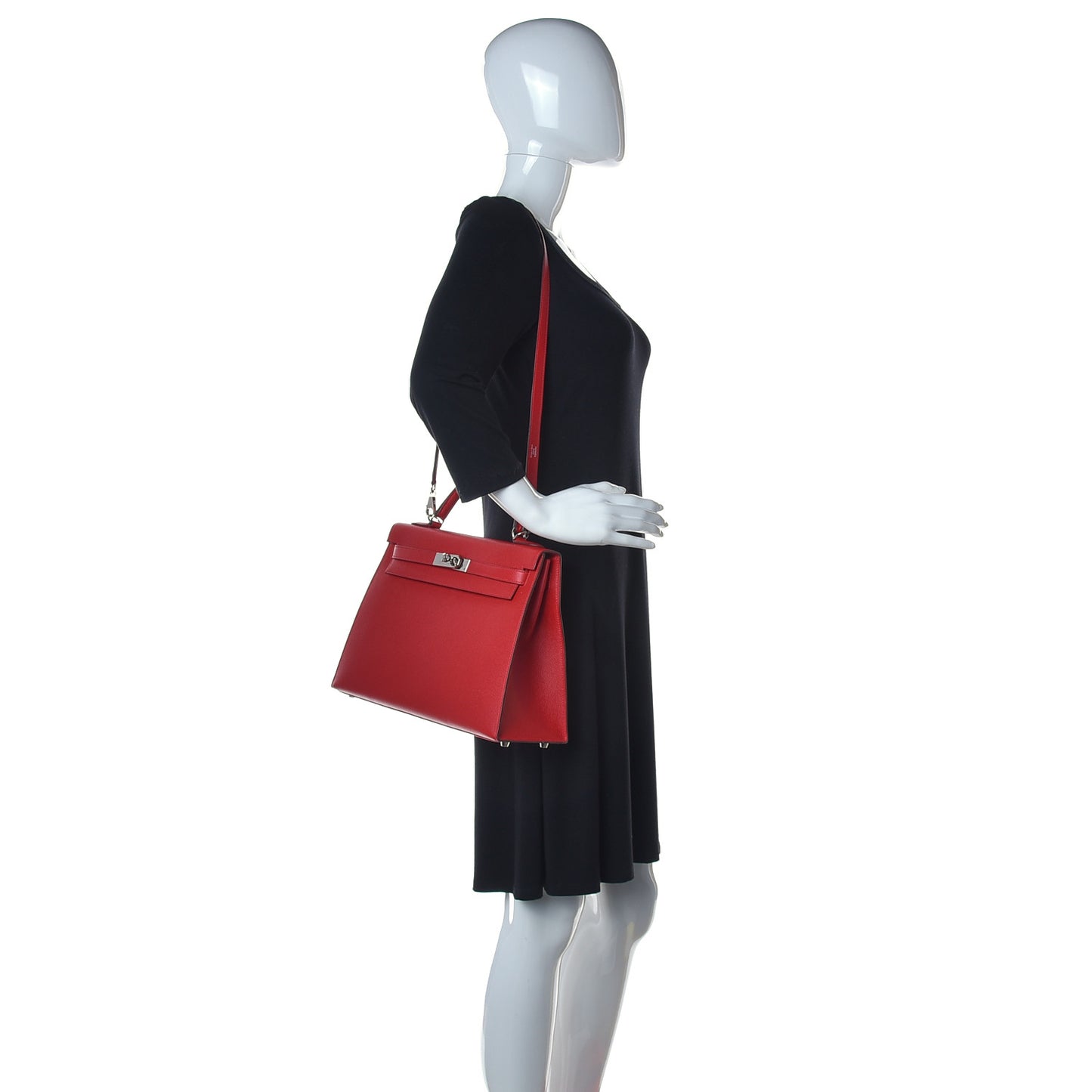 Epsom Kelly Sellier 32 Rouge Casaque