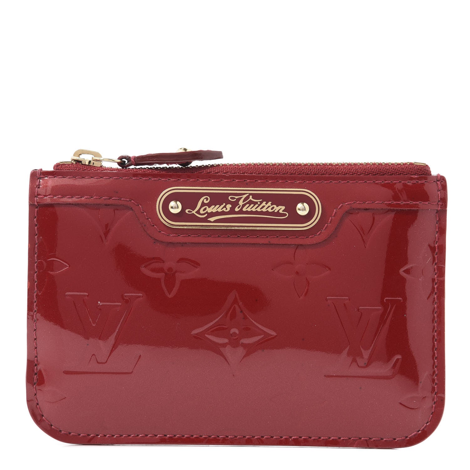 Louis Vuitton Vernis Key Pouch Pomme D'Amour 1 of 6