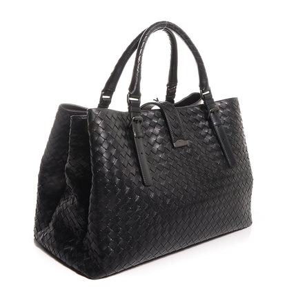 Bottega Veneta Nappa Intrecciato Roma Tote Nero Black 3 of 8