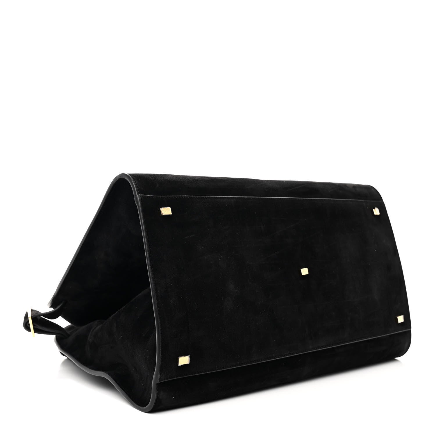 The Row Suede Soft Margaux 17 Black 4 of 9
