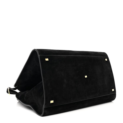 The Row Suede Soft Margaux 17 Black 4 of 9