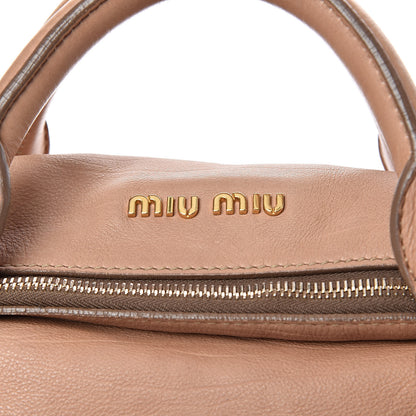 Miu Miu Vitello Medium Bow Bag Mughetto 10 of 21