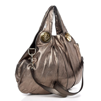 Gucci Metallic Medium Hysteria Top Handle Bag Gold 4 of 16