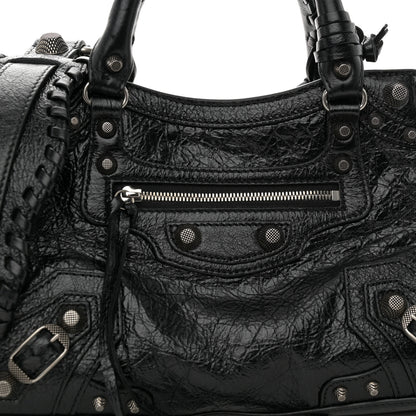 Balenciaga Agneau Arena Neo Cagole Handbag XS Black 9 of 11