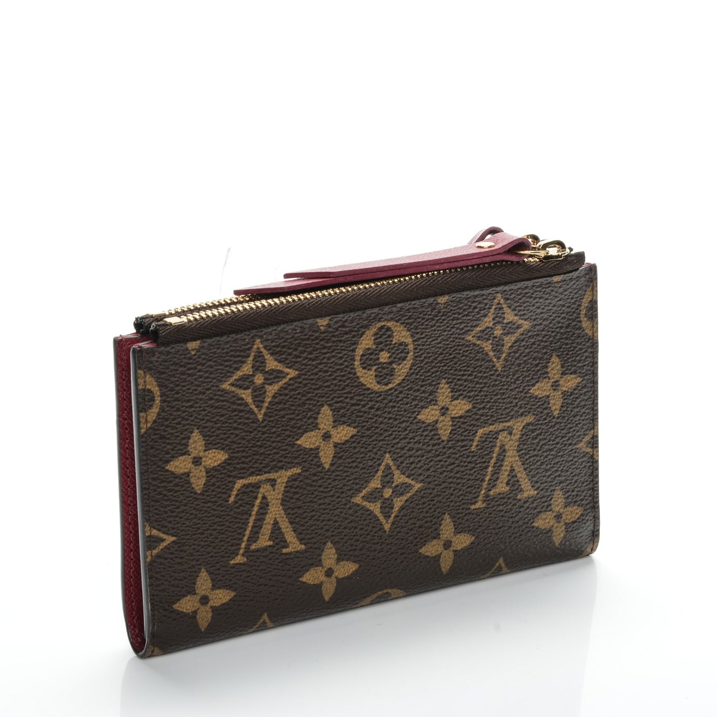 Monogram Adele Compact Wallet Fuchsia