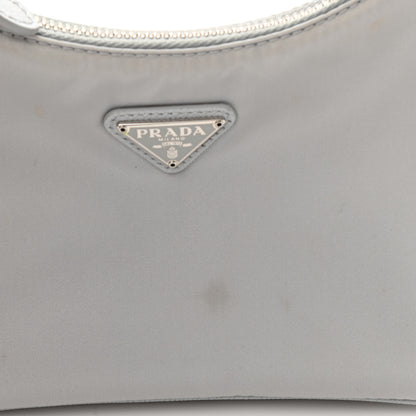 Prada Re-Nylon Saffiano Re-Edition 2005 Shoulder Bag Fiordaliso 11 of 11