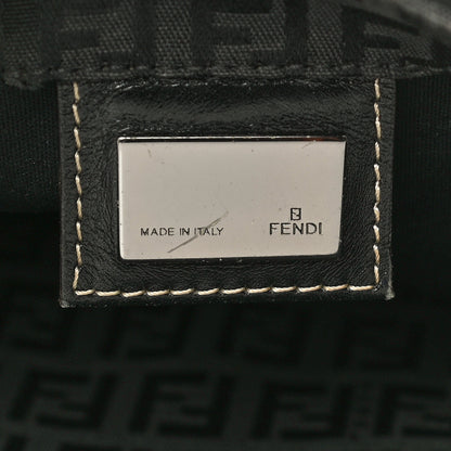 Fendi Zucchino Roll Tote Black 6 of 14