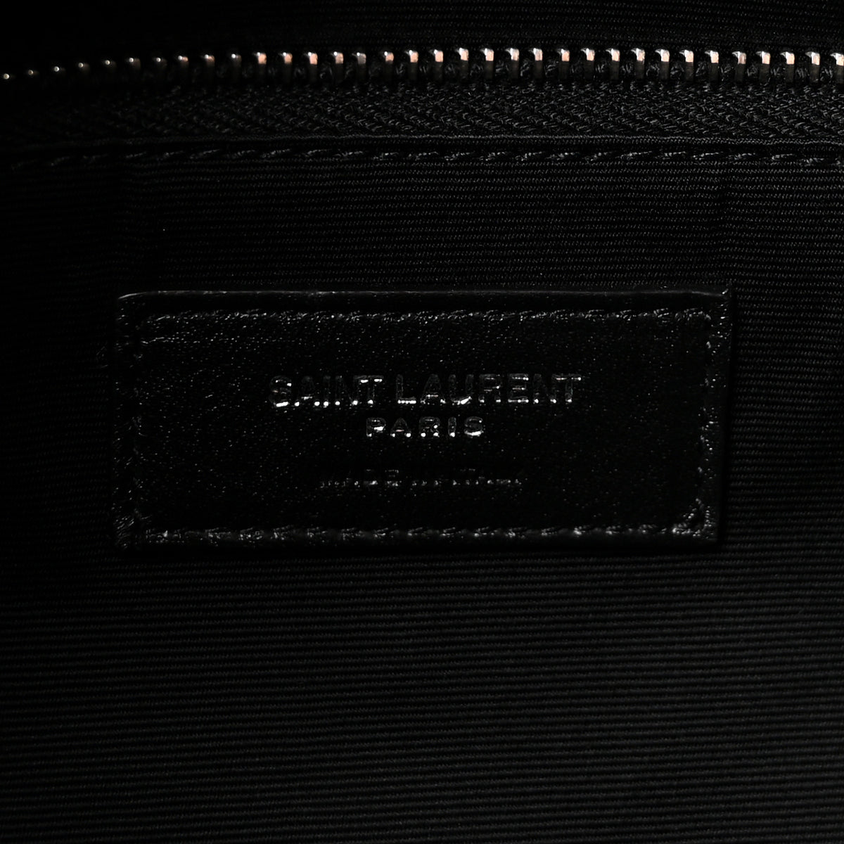Saint Laurent Lambskin Quilted Small Loulou Puffer Monogram Chain Satchel Black 6 of 9