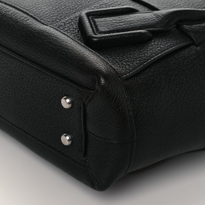 Bottega Veneta Grained Calfskin Maxi Intrecciato Medium Arco Black 9 of 9