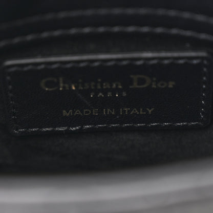 Christian Dior Lambskin Cannage Micro Lady Dior Black 6 of 10