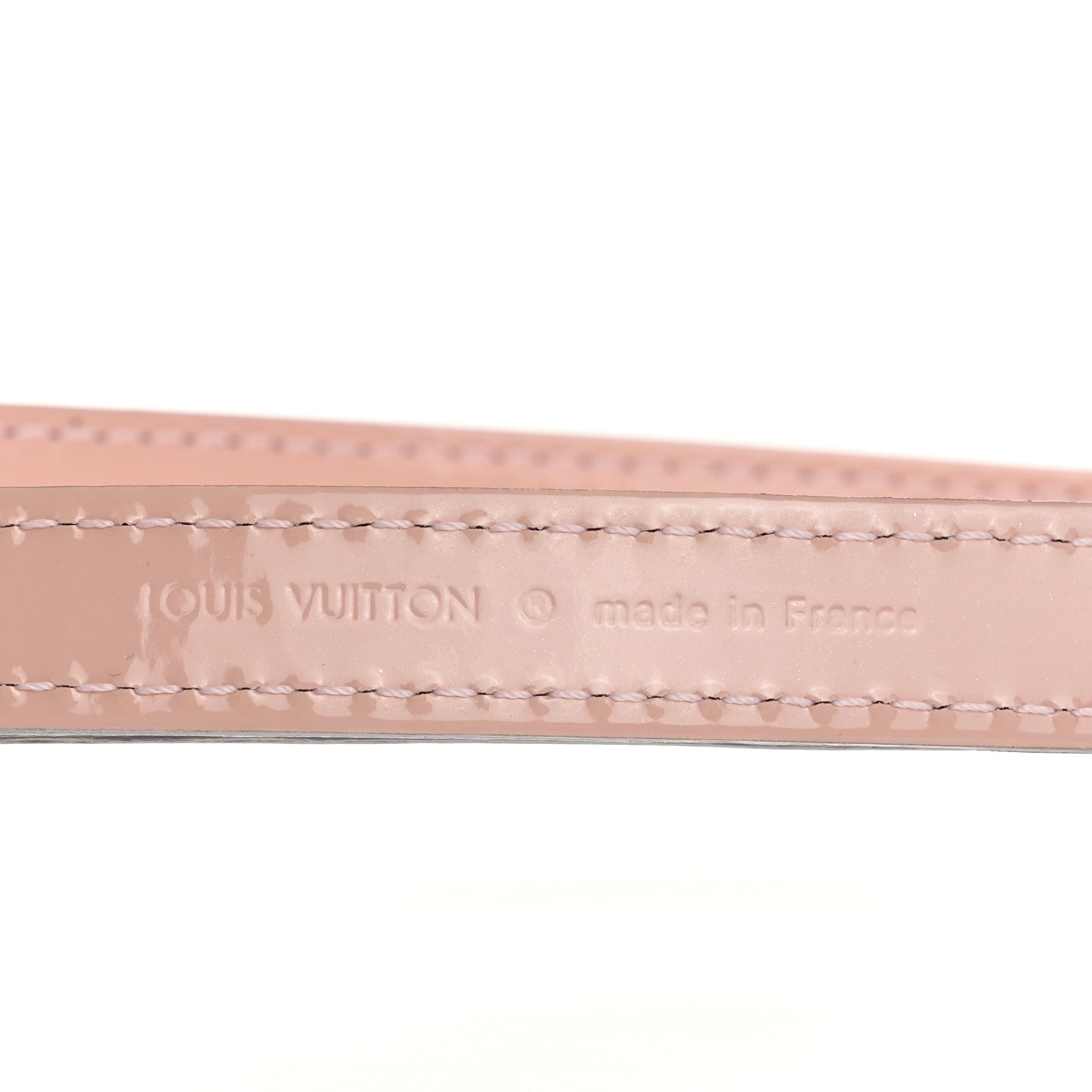Louis Vuitton Patent 16mm Adjustable Shoulder Strap Rose Ballerine 3 of 4