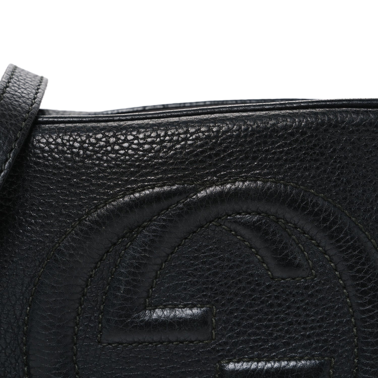 Gucci Pebbled Calfskin Small Soho Disco Bag Black 8 of 12