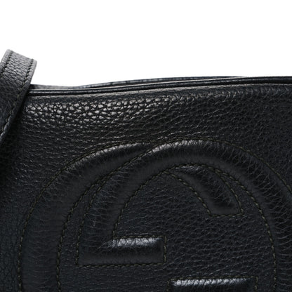 Gucci Pebbled Calfskin Small Soho Disco Bag Black 8 of 12
