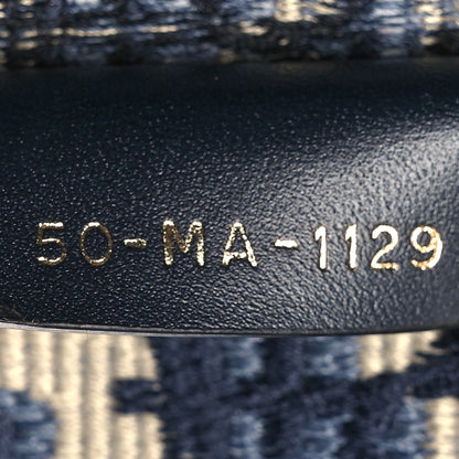 Christian Dior Oblique Large Book Tote Blue Multicolor 6 of 10