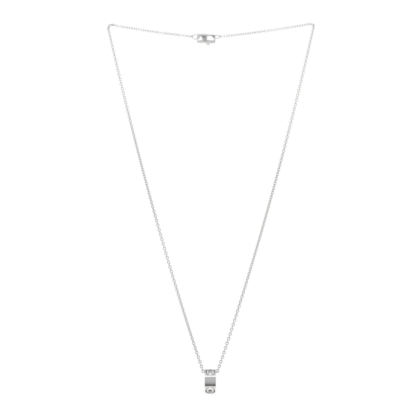 Empreinte White Gold Pendent Necklace