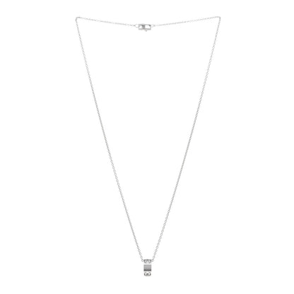 Louis Vuitton Empreinte White Gold Pendent Necklace 3 of 6