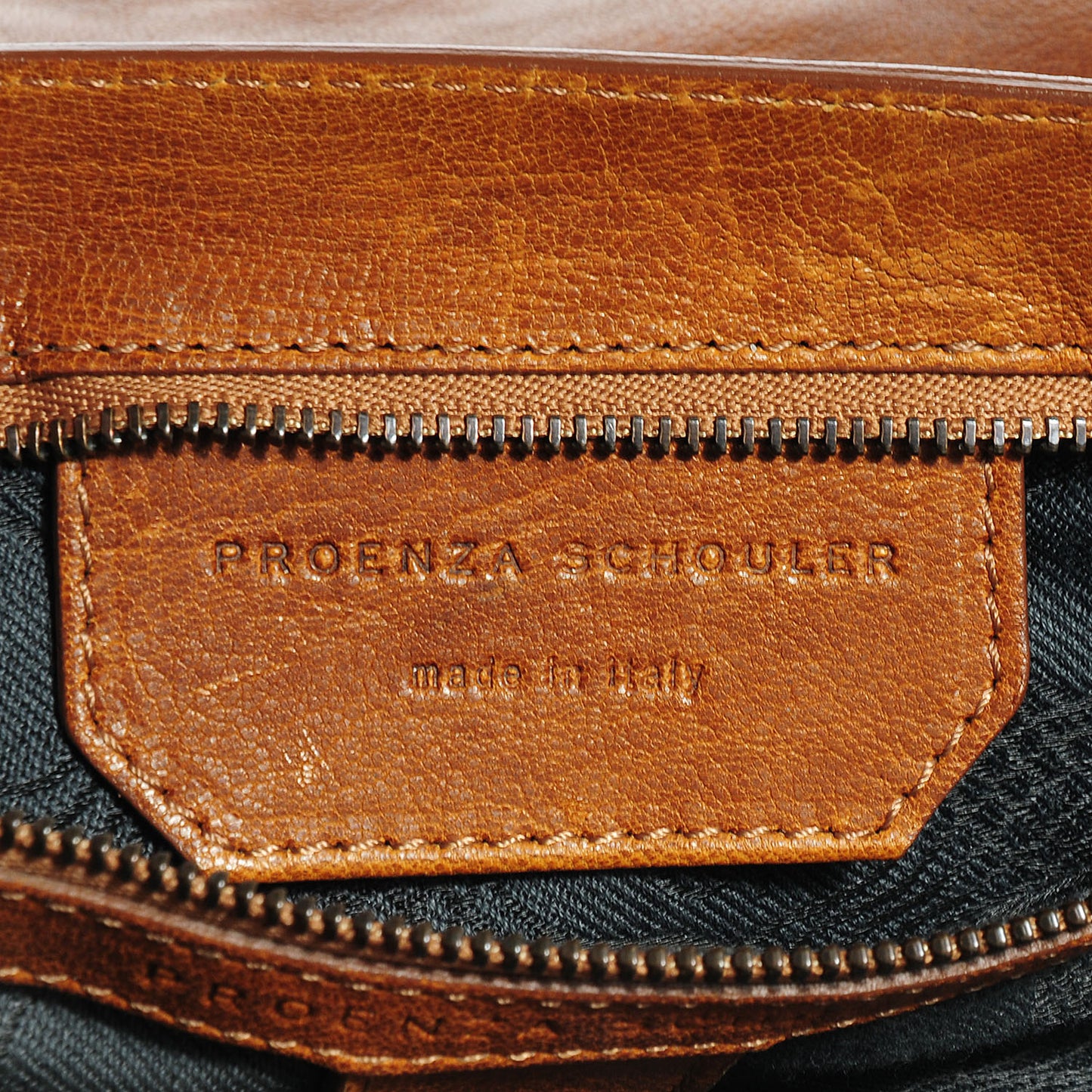 Lambskin Large PS1 Satchel Saddle