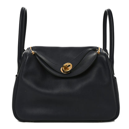 Hermes Swift Verso Lindy 26 Bleu Indigo Orange Poppy 1 of 9