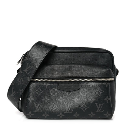 Louis Vuitton Taiga Monogram Eclipse Outdoor Messenger Black 1 of 8