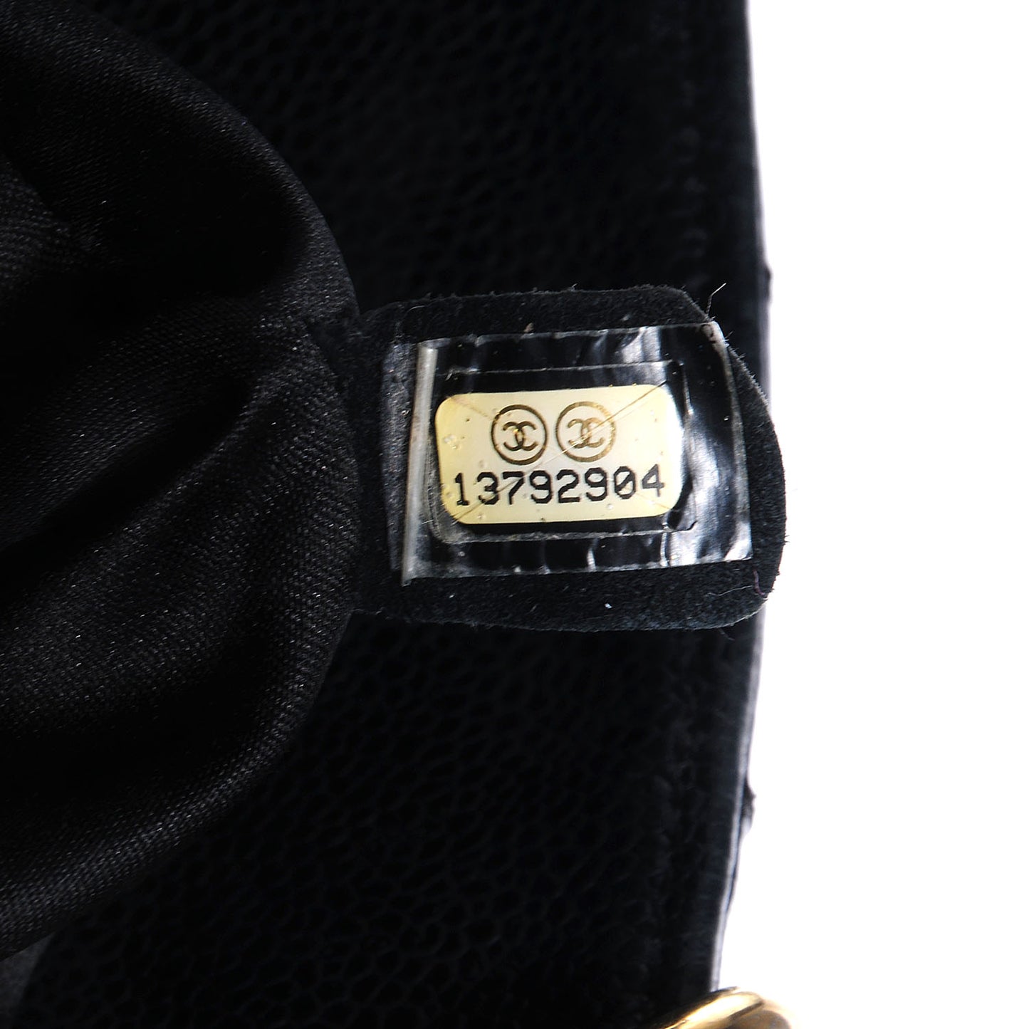 Caviar Grand Shopping Tote GST Black