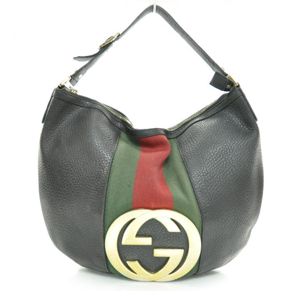 Gucci Leather Blondie Hobo Black 1 of 10