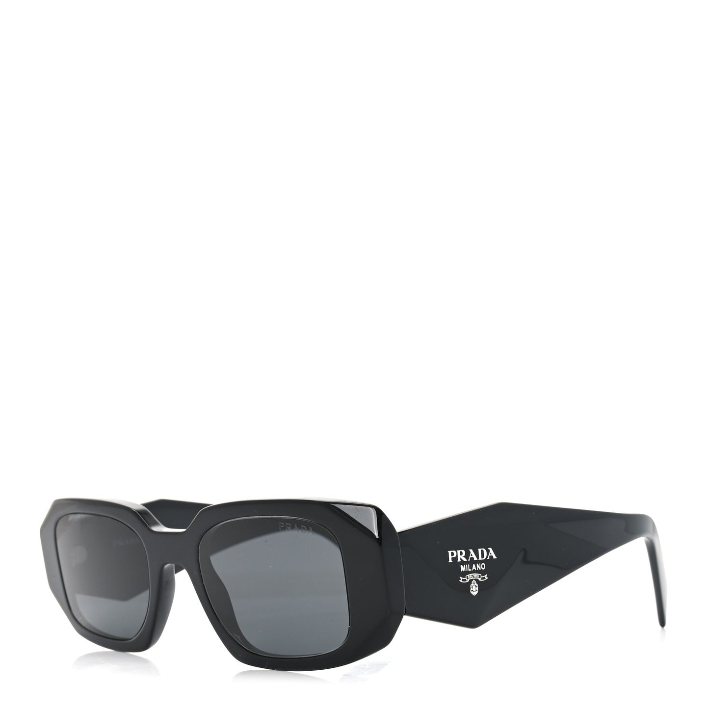 Acetate Symbole Sunglasses SPR 17W Black