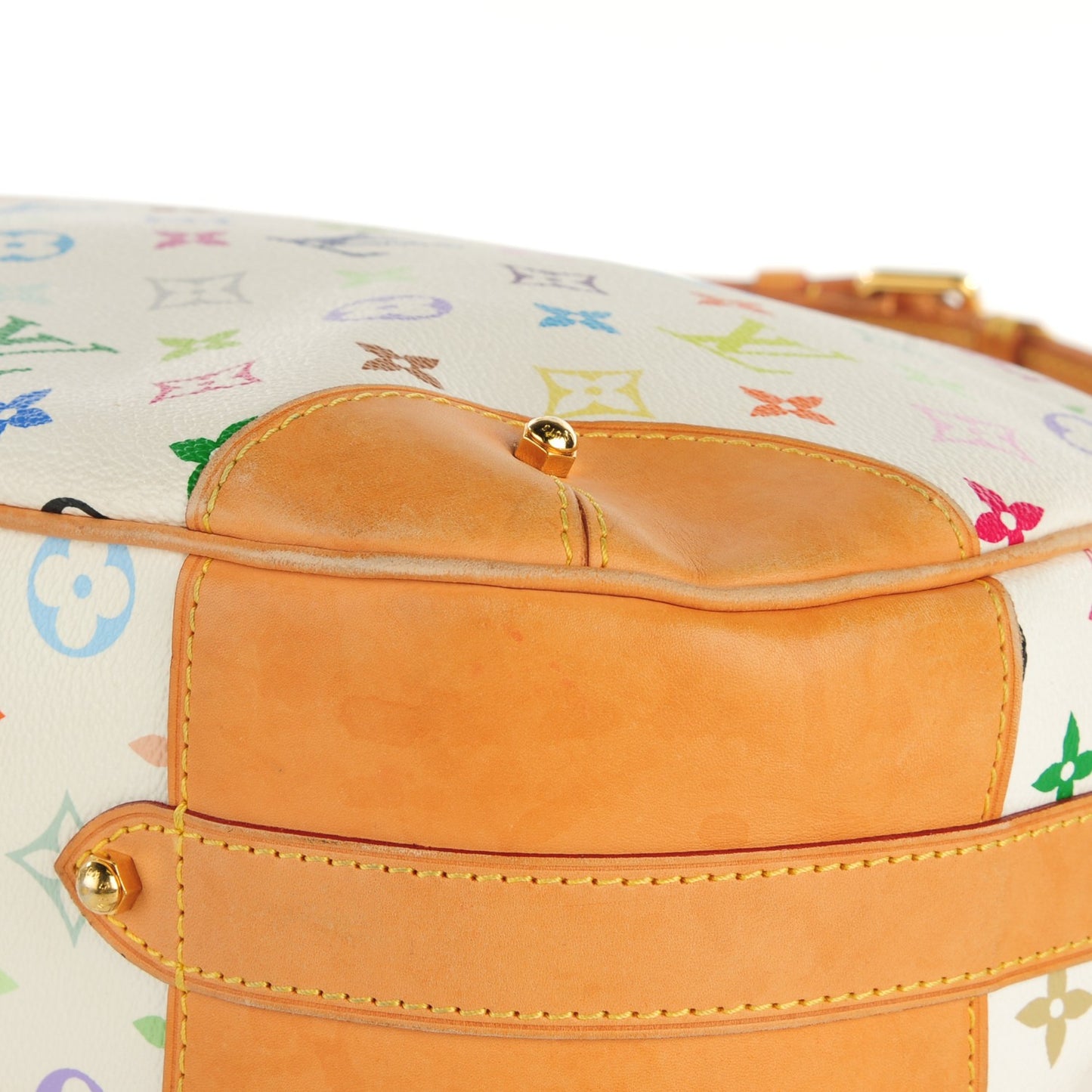 Monogram Multicolor Greta White