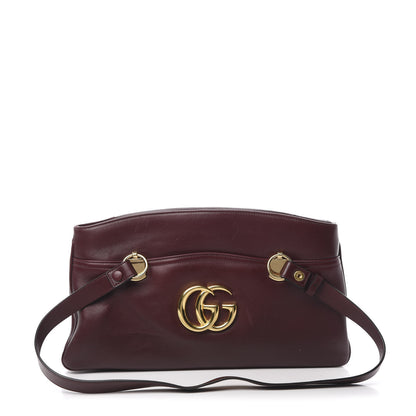Gucci Vitello Palmellato Lux Large Arli Top Handle Bag Vintage Bordeaux 1 of 26