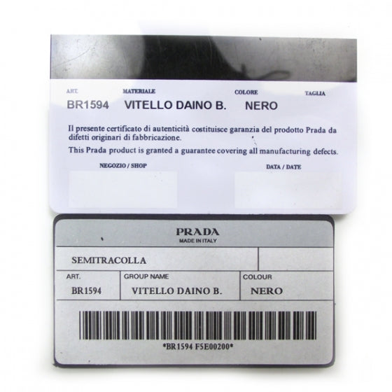 Vitello Daino Hobo Black