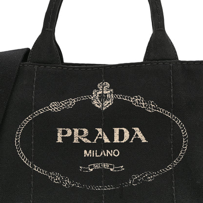 Prada Canapa Small Logo Tote Black 8 of 10