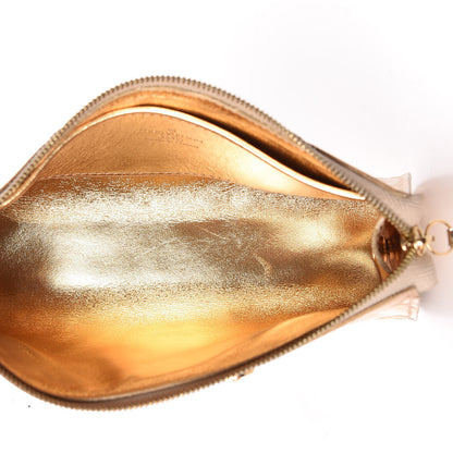 Louis Vuitton Monogram Miroir Trousse Cosmetic Bag Gold 5 of 9