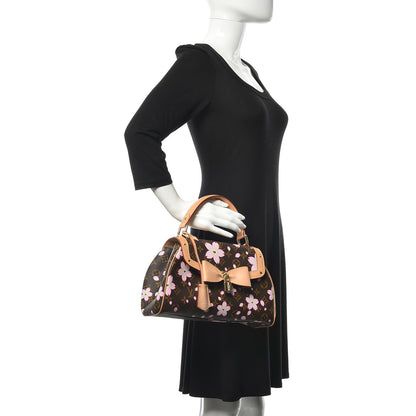 Louis Vuitton Monogram Cherry Blossom Sac Retro Bag Brown 2 of 9