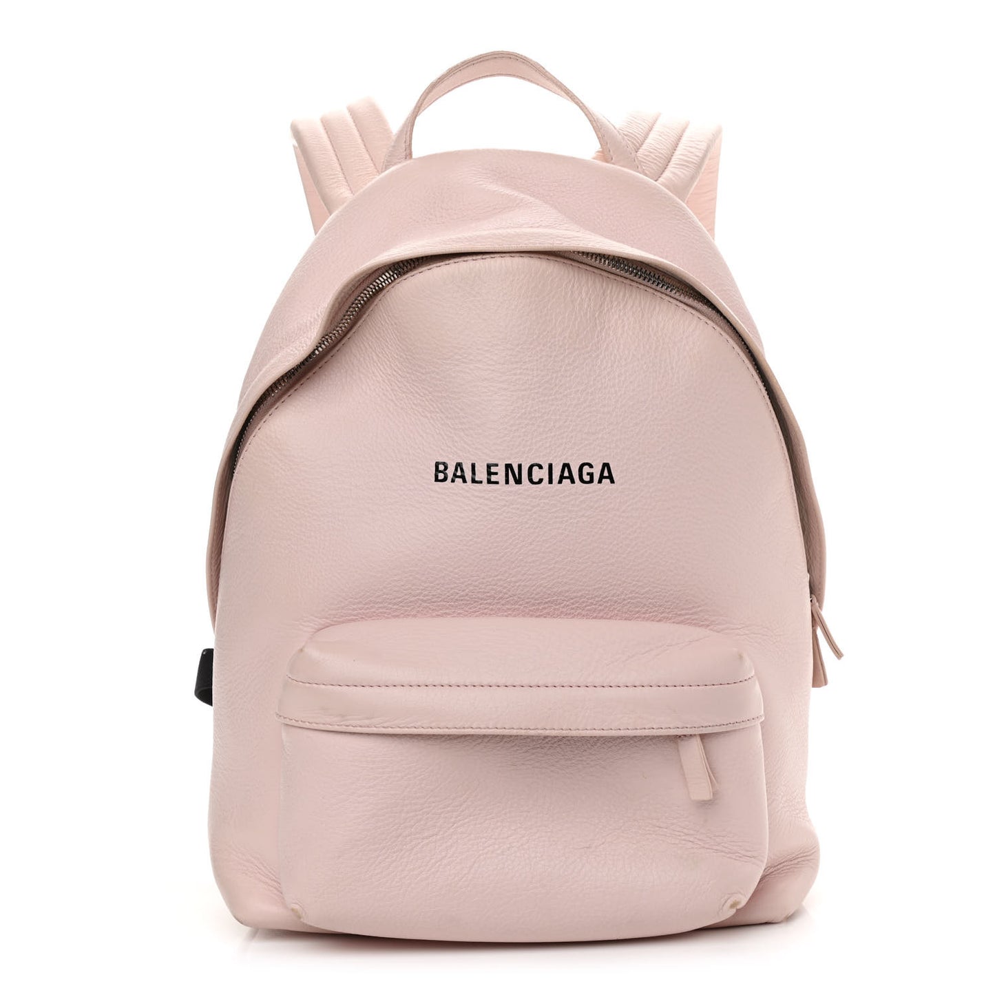 Smooth Calfskin Logo Small Everyday Backpack Light Rose Black