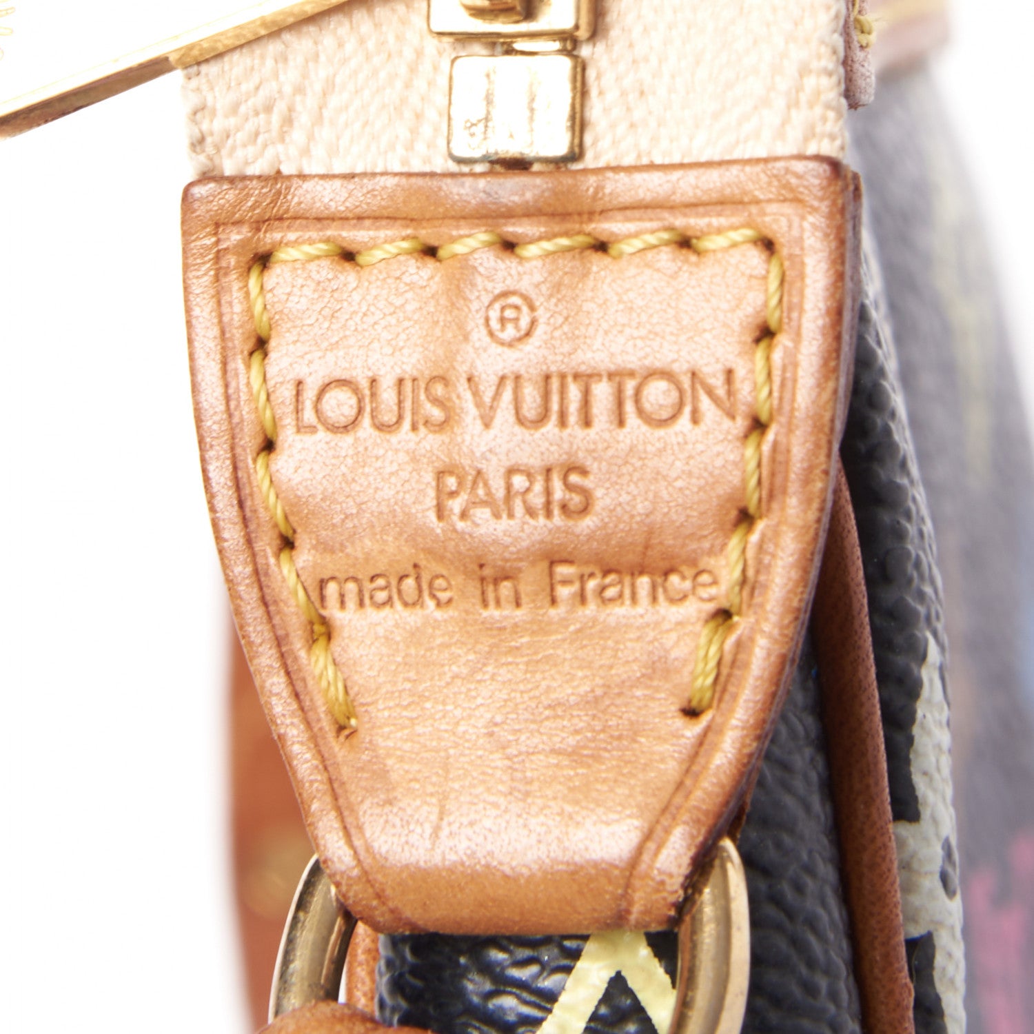 Louis Vuitton Monogram Multicolor Pochette Accessories Black 9 of 9