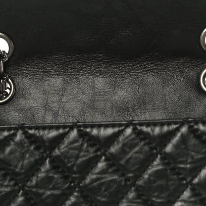 Chanel Aged Calfskin Quilted 2.55 Reissue Mini Flap Black 10 of 11